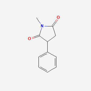 molecular formula C11H11NO2 B7770618 Phensuximide CAS No. 34367-67-4