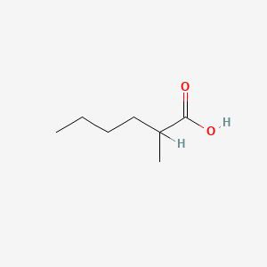 molecular formula C7H14O2 B7770706 2-Methylhexanoic acid CAS No. 104490-70-2