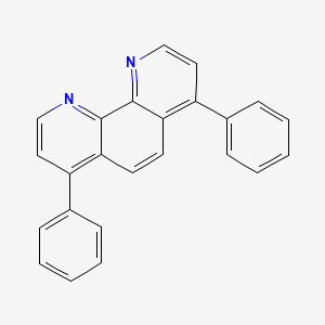 molecular formula C24H16N2 B7770734 4,7-Diphenyl-1,10-phenanthroline CAS No. 68309-97-7