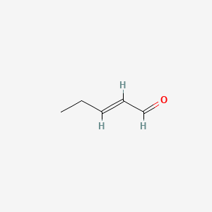 molecular formula C5H8O B7770735 2-Pentenal CAS No. 31424-04-1