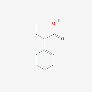 molecular formula C10H16O2 B7770756 2-(Cyclohex-1-en-1-yl)butanoic acid CAS No. 6627-68-5