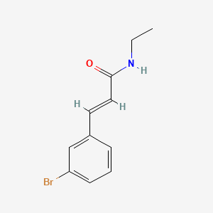 molecular formula C11H12BrNO B7770796 Cinromide CAS No. 69449-19-0