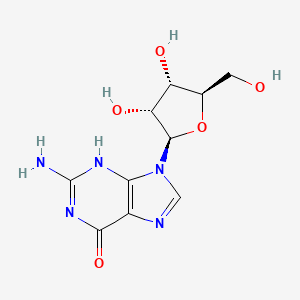 molecular formula C10H13N5O5 B7770825 CID 6802 