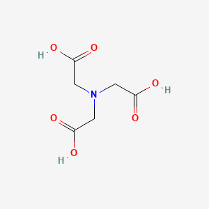 molecular formula C6H9NO6<br>C6H9NO6<br>N(CH2COOH)3 B7770841 Nitrilotriacetic acid CAS No. 49784-42-1