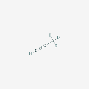 molecular formula C3H4 B077709 丙炔-3,3,3-d1 CAS No. 13025-73-5
