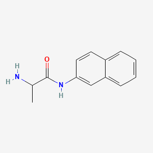 molecular formula C13H14N2O B7770912 2-Amino-N-(2-naphthyl)propanamide CAS No. 2149-46-4