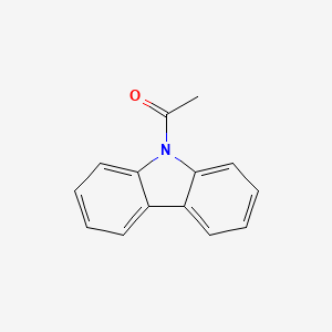 molecular formula C14H11NO B7770933 1-(9H-carbazol-9-yl)ethanone CAS No. 27236-49-3