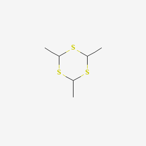 molecular formula C6H12S3 B7770965 2,4,6-Trimethyl-1,3,5-trithiane CAS No. 23769-40-6