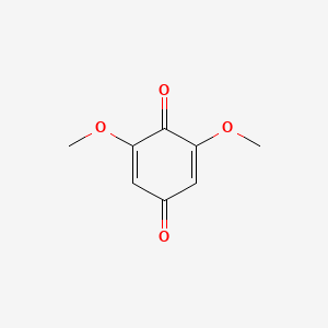 molecular formula C8H8O4 B7770998 2,6-Dimethoxy-1,4-benzoquinone CAS No. 26547-64-8