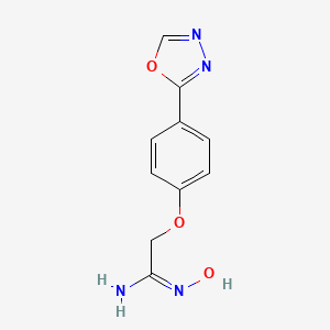 molecular formula C10H10N4O3 B7771031 CID 42553186 
