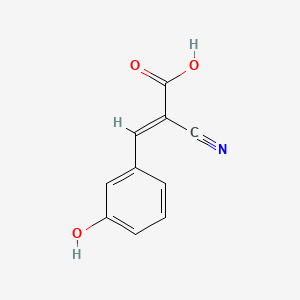 molecular formula C10H7NO3 B7771059 alpha-Cyano-3-hydroxycinnamic acid 