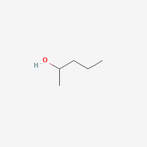molecular formula C5H12O<br>C5H12O<br>CH3(CH2)2CHOHCH3 B7771092 2-Pentanol CAS No. 51000-78-3