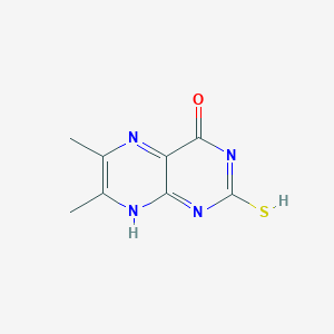 molecular formula C8H8N4OS B7771096 CID 72984 