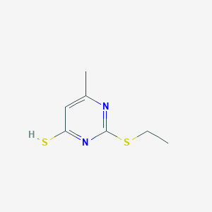 2-ethylsulfanyl-6-methylpyrimidine-4-thiol