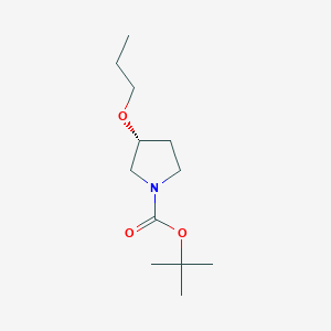 1-Boc-(R)-3-(n-propoxy)pyrrolidine