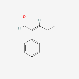 molecular formula C11H12O B7771183 2-Phenyl-2-pentenal 