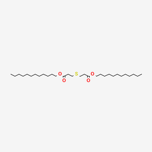 molecular formula C30H58O4S B7771185 二月桂基硫代二丙酸酯 CAS No. 31852-09-2