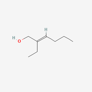 molecular formula C8H16O B7771239 2-Ethylhex-2-enol CAS No. 38384-38-2