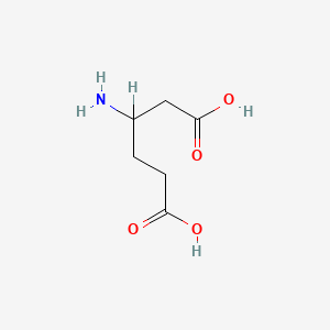 molecular formula C6H11NO4 B7771260 3-氨基己二酸 CAS No. 40967-78-0