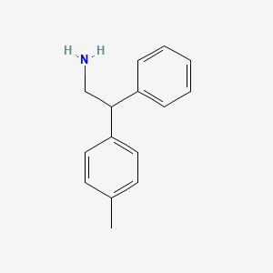 molecular formula C15H17N B7771295 2-(4-Methylphenyl)-2-phenylethan-1-amine 