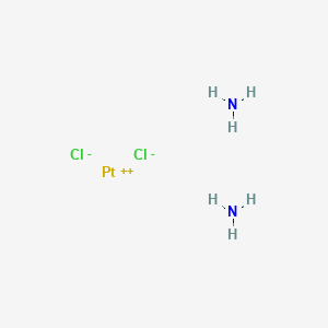 molecular formula Cl2H6N2Pt B7771364 cis-Diaminodichloroplatinum 