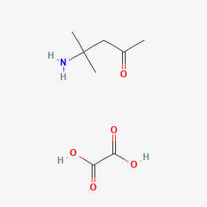 molecular formula C8H15NO5 B7771441 4-Amino-4-methyl-2-pentanone Oxalate CAS No. 53608-87-0