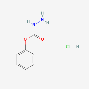 molecular formula C7H9ClN2O2 B7771513 Phenyl carbazate hydrochloride 