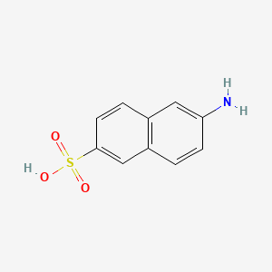 molecular formula C10H9NO3S B7771527 6-Aminonaphthalene-2-sulfonic acid CAS No. 52365-47-6