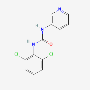 molecular formula C12H9Cl2N3O B7771613 N-(2,6-dichlorophenyl)-N'-3-pyridinyl urea CAS No. 97627-18-4