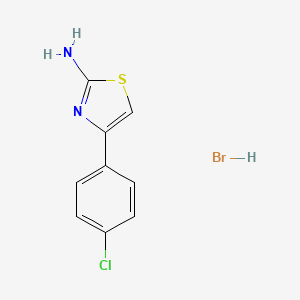 4-(4-chlorophenyl)-1,3-thiazol-2-amine Hydrobromide