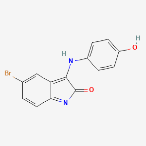 molecular formula C14H9BrN2O2 B7771704 CID 825639 