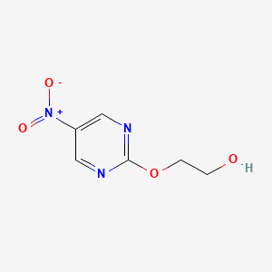 2-((5-Nitropyrimidin-2-yl)oxy)ethanol