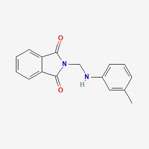 2-{[(3-methylphenyl)amino]methyl}-1H-isoindole-1,3(2H)-dione