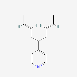 molecular formula C14H19N B7771836 4-(Nona-2,7-dien-5-yl)pyridine CAS No. 13573-44-9