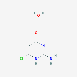 molecular formula C4H6ClN3O2 B7771911 CID 12910888 