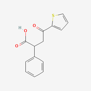 4-Oxo-2-phenyl-4-(2-thienyl)butanoic acid