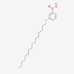 3-(Hexadecylthio)benzoic acid