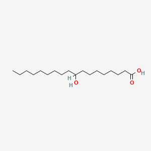 molecular formula C18H36O3 B7772245 9-羟基十八酸 CAS No. 25498-28-6