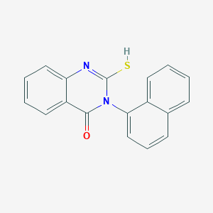 3-naphthalen-1-yl-2-sulfanylquinazolin-4-one