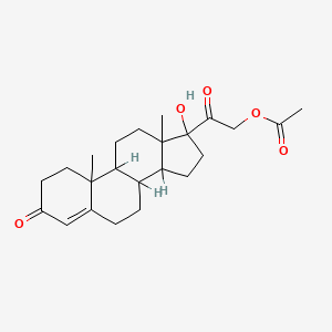 molecular formula C23H32O5 B7772272 17-Hydroxy-3,20-dioxopregn-4-en-21-yl acetate 