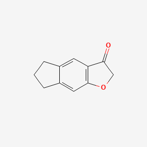 molecular formula C11H10O2 B7772390 6,7-dihydro-2H-indeno[5,6-b]furan-3(5H)-one 