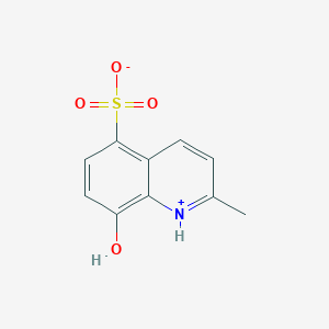 8-Hydroxy-2-methylquinolin-1-ium-5-sulfonate