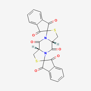molecular formula C24H14N2O6S2 B7772523 CID 2728815 CAS No. 1777807-64-3