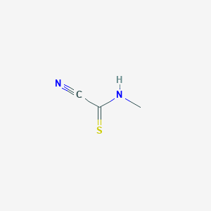 molecular formula C3H4N2S B077726 Cyano-N-methylthioformamide CAS No. 13621-47-1