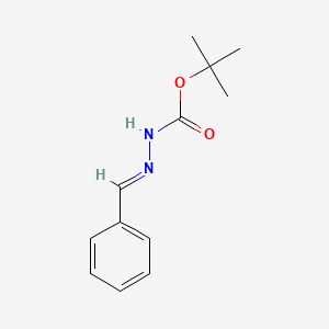 molecular formula C12H16N2O2 B7772625 (E)-tert-Butyl 2-benzylidenehydrazinecarboxylate 