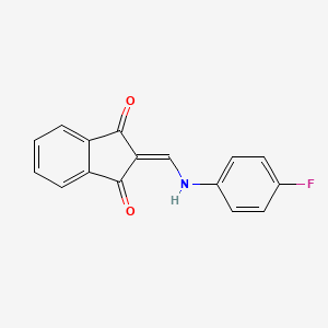 molecular formula C16H10FNO2 B7772690 CID 747675 
