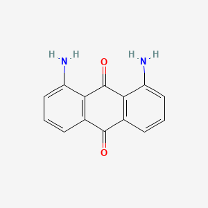 molecular formula C14H10N2O2 B7772810 1,8-Diaminoanthraquinone CAS No. 58037-70-0