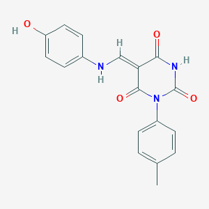 molecular formula C18H15N3O4 B7772826 CID 5760434 