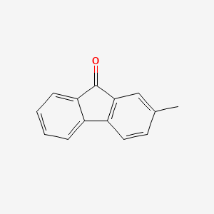 molecular formula C14H10O B7772880 2-methyl-9H-fluoren-9-one CAS No. 77468-39-4
