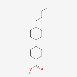 molecular formula C17H30O2 B7772946 Trans-4-(Trans-4-Butylcyclohexyl)Cyclohexanecarboxylic Acid CAS No. 1126675-09-9